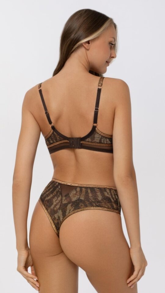 sku: S25-0516-01-DCM-LY | Brand: Marc Andre  | Size: 75 A 75 B 75 C 75 D 80 A 80 B 80 C 80 D 85 B 85 C 85 D  | Colors: Коричневый  | Бренды Marc&Andre | Бюстгальтер Нижнее белье Пуш-ап | Title: Бюстгальтер FEARLESS