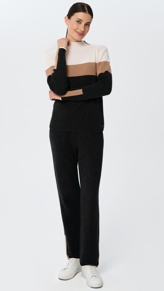 sku: W25-00CH0519 | Brand: Marc Andre  | Size: 36 38 40 42 44 46  | Colors: Цветной  | Бренды Marc&Andre | Кашемир Джемперы | Title: Джемпер URBAN BLOCK