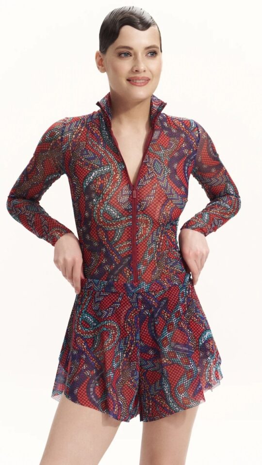 sku: 25001674 | Brand: RoDaSoleil  | Size: XSmall Small Medium Large  | Colors: Цветной  | Бренды RoDaSoleil | Пляжная одежда | Title: Шорты ЗМЕИ МОЗАИКА