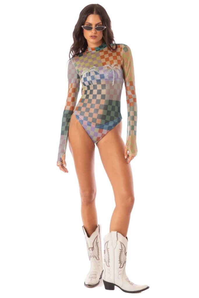 sku: PT5173SOC001 | Brand: Maaji  | Size: Medium Large  | Colors: Цветной  | Бренды Maaji | Купальники Раздельные | Купальники Слитные | Title: Трикини CHESS
