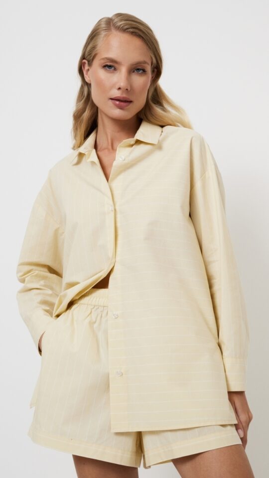 sku: LIMONELLA SET | Brand: Aruelle  | Size: XSmall Small Medium Large XLarge XXLarge  | Colors: Желтый  | Бренды Aruelle | Домашняя одежда Костюмы | Title: Комплект с шортами LIMONELLA