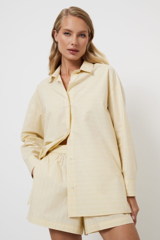 sku: LIMONELLA SET | Brand: Aruelle  | Size: XSmall Small Medium Large XLarge XXLarge  | Colors: Желтый  | Бренды Aruelle | Домашняя одежда Костюмы | Title: Комплект с шортами LIMONELLA