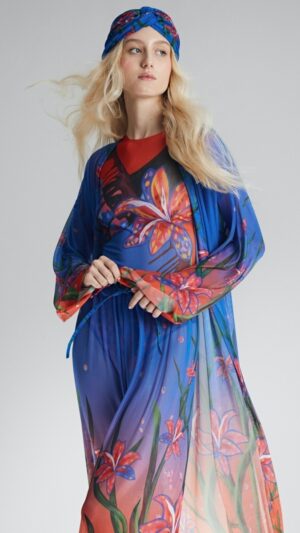 sku: 24003456 | Brand: RoDaSoleil  | Size: Onesize  | Colors: Цветной  | Бренды RoDaSoleil | Пляжная одежда | Title: Халат ЛИЛИЯ