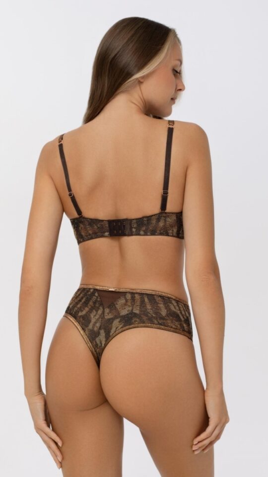 sku: S25-0513-06-BNM-LY | Brand: Marc Andre  | Size: 70 A 70 B 70 C 70 D 75 A 75 B 75 D 80 A 80 B 80 D 85 A 85 B 85 C 85 D  | Colors: Коричневый  | Бренды Marc&Andre | Бюстгальтер Нижнее белье Балконет | Title: Бюстгальтер FEARLESS