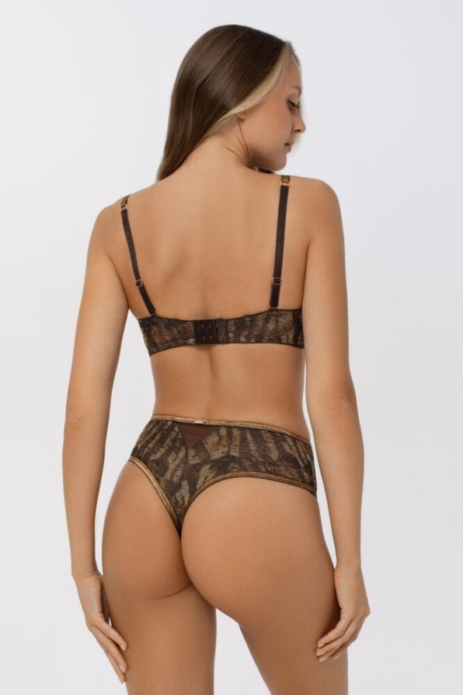 sku: S25-0513-06-BNM-LY | Brand: Marc Andre | Size: 70 A 70 B 70 C 70 D 75 A 75 B 75 D 80 A 80 B 80 D 85 A 85 B 85 C 85 D | Colors: Коричневый | Бренды Marc&Andre | Бюстгальтер Нижнее белье Балконет | Title: Бюстгальтер FEARLESS