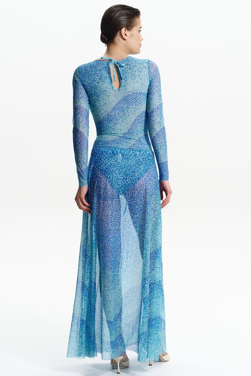 sku: 25000348 | Brand: RoDaSoleil  | Size: Onesize  | Colors: Цветной  | Бренды RoDaSoleil | Пляжная одежда | Title: Юбка ВОЛНА МОЗАИКА