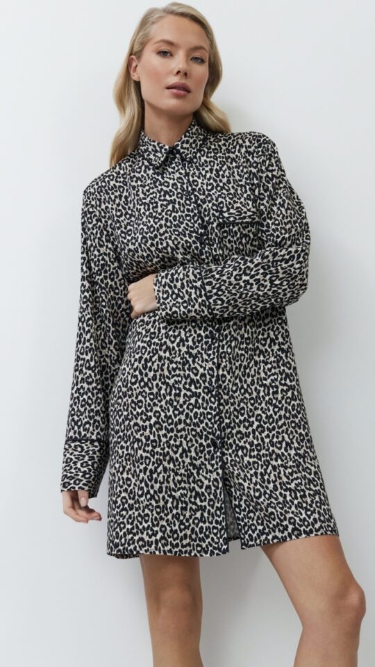 sku: LEONA | Brand: Aruelle  | Size: XSmall Small Medium Large XLarge XXLarge  | Colors: Леопард  | Бренды Aruelle | Домашняя одежда Сорочки | Title: Сорочка LEONA