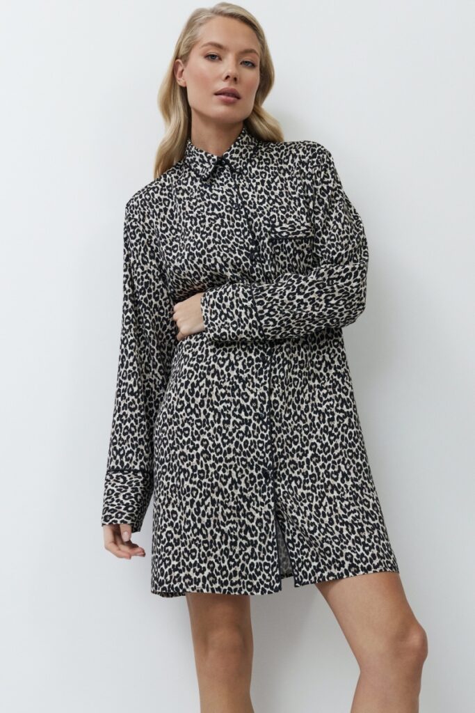 sku: LEONA | Brand: Aruelle  | Size: XSmall Small Medium Large XLarge XXLarge  | Colors: Леопард  | Бренды Aruelle | Домашняя одежда Сорочки | Title: Сорочка LEONA