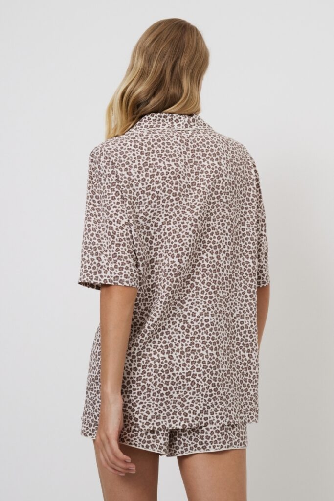 sku: LUMIELLE | Brand: Aruelle  | Size: XSmall Small Medium Large XLarge XXLarge  | Colors: Леопард  | Бренды Aruelle | Домашняя одежда Пижамы | Title: Пижама с шортами LUMIELLE
