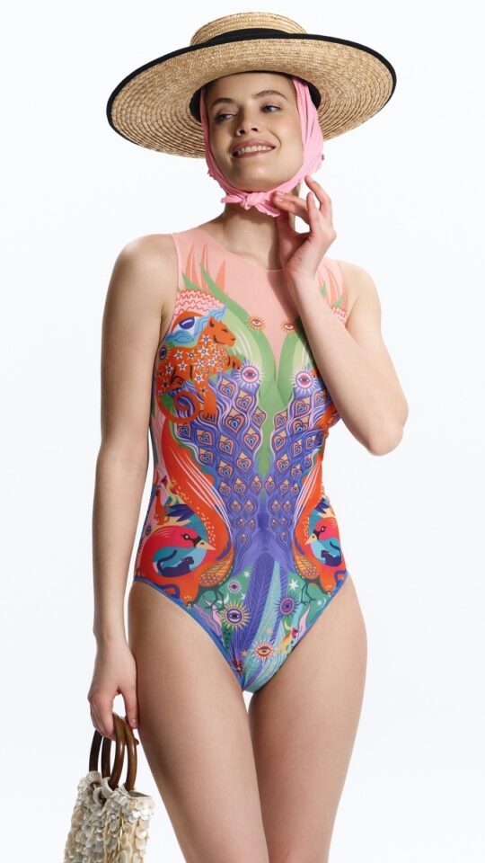 sku: 25001131 | Brand: RoDaSoleil  | Size: XSmall Small Medium Large XLarge  | Colors: Цветной  | Бренды RoDaSoleil | Купальники Слитные | Title: Слитный купальник БРАЗИЛИЯ