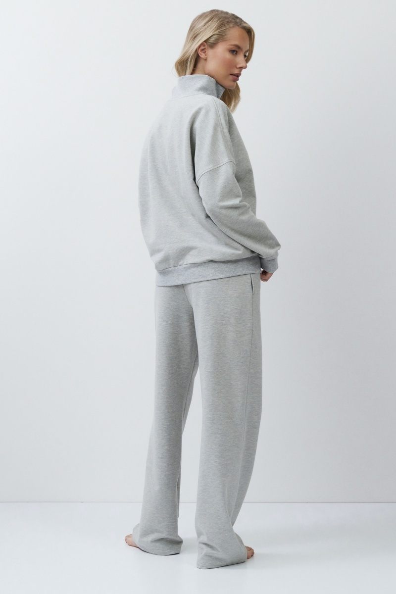 sku: AVY SET | Brand: Aruelle | Size: XSmall Small Medium Large XLarge XXLarge | Colors: Серый | Бренды Aruelle | Домашняя одежда Костюмы | Title: Комплект с брюками AVY SET