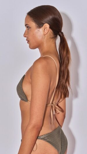 sku: NIKITOPLX | Brand: Beliza  | Size: Small Medium Large  | Colors: Металлик  | Бренды Beliza | Купальники Раздельные | Title: Треугольный топ