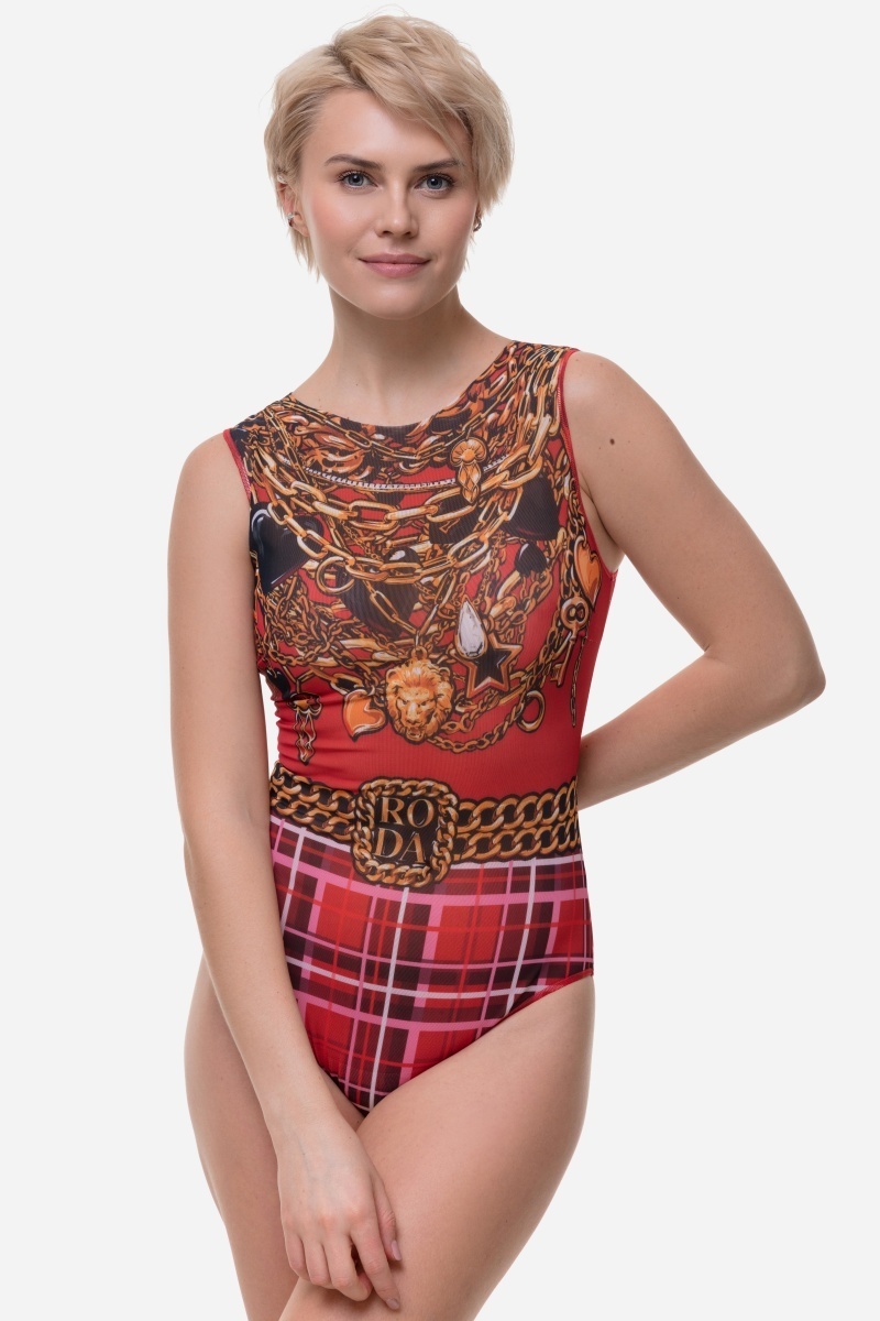 sku: 25001120 | Brand: RoDaSoleil  | Size: XSmall Small Medium Large XLarge  | Colors: Цветной  | Бренды RoDaSoleil | Купальники Слитные | Title: Слитный купальник ШОТЛАНДСКАЯ КЛЕТКА