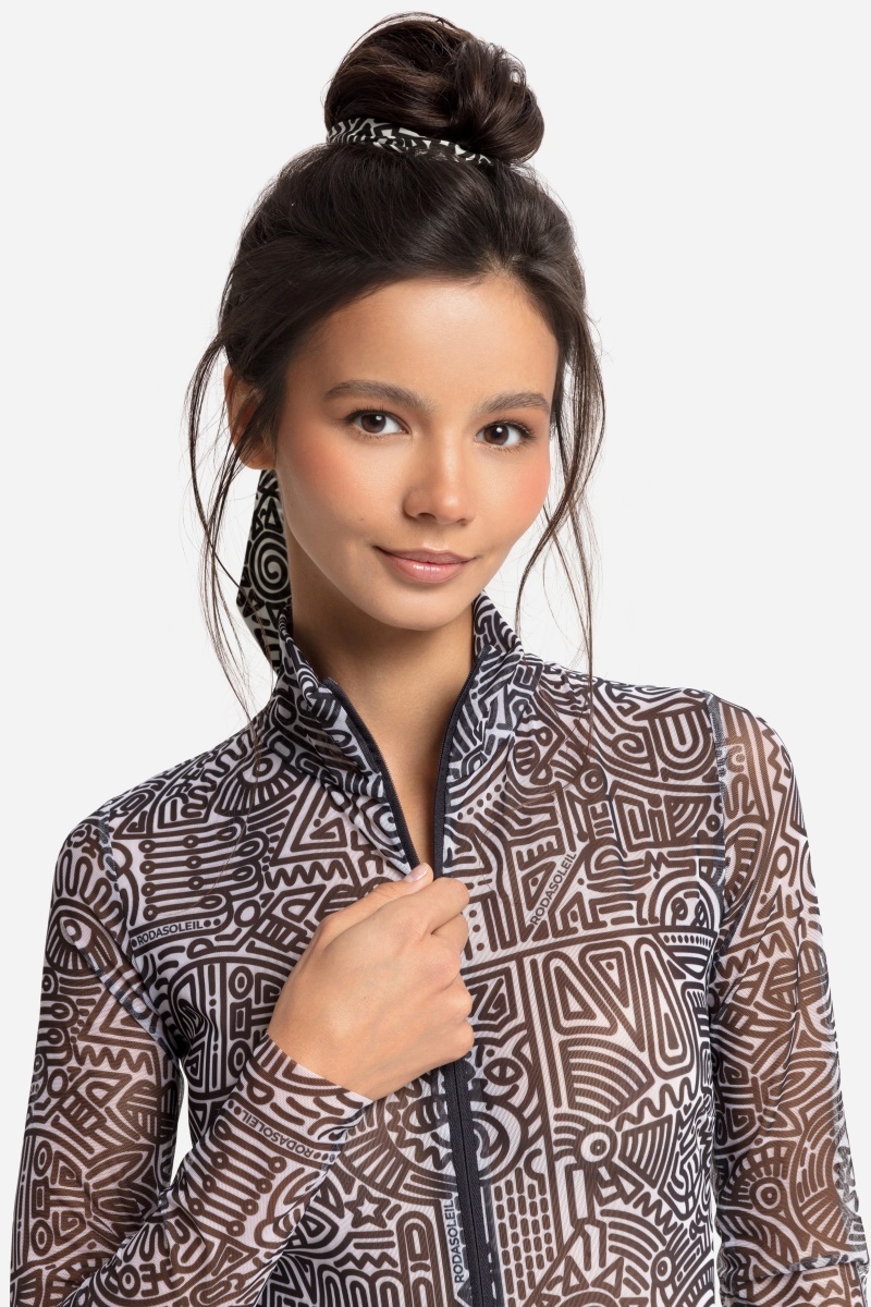 sku: 25003635 | Brand: RoDaSoleil  | Size: XSmall Small Medium Large XLarge  | Colors: Цветной  | Бренды RoDaSoleil | Купальники Слитные | Title: Слитный купальник DOODLING