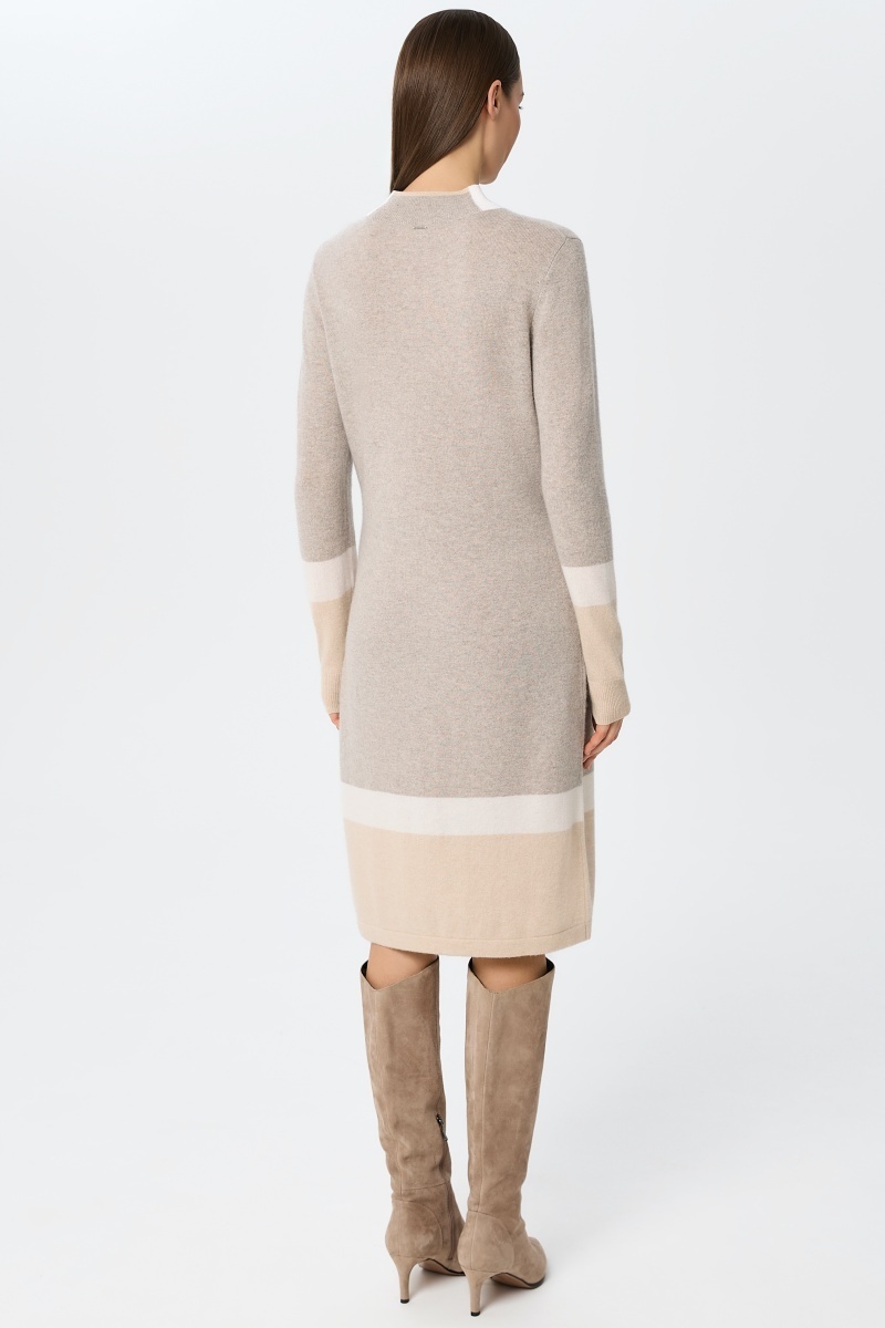 sku: W25-00CH0603 | Brand: Marc Andre | Size: 36 38 40 42 44 | Colors: Серый | Бренды Marc&Andre | Кашемир | Title: Платье URBAN BLOCK