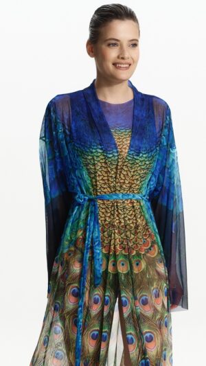 sku: 25002734 | Brand: RoDaSoleil  | Size: Onesize  | Colors: Цветной  | Бренды RoDaSoleil | Пляжная одежда | Title: Халат ПАВЛИН МАЮРА