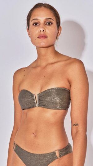 sku: SHIRAZTOPLX | Brand: Beliza  | Size: Small Medium Large  | Colors: Металлик  | Бренды Beliza | Купальники Раздельные | Title: Топ