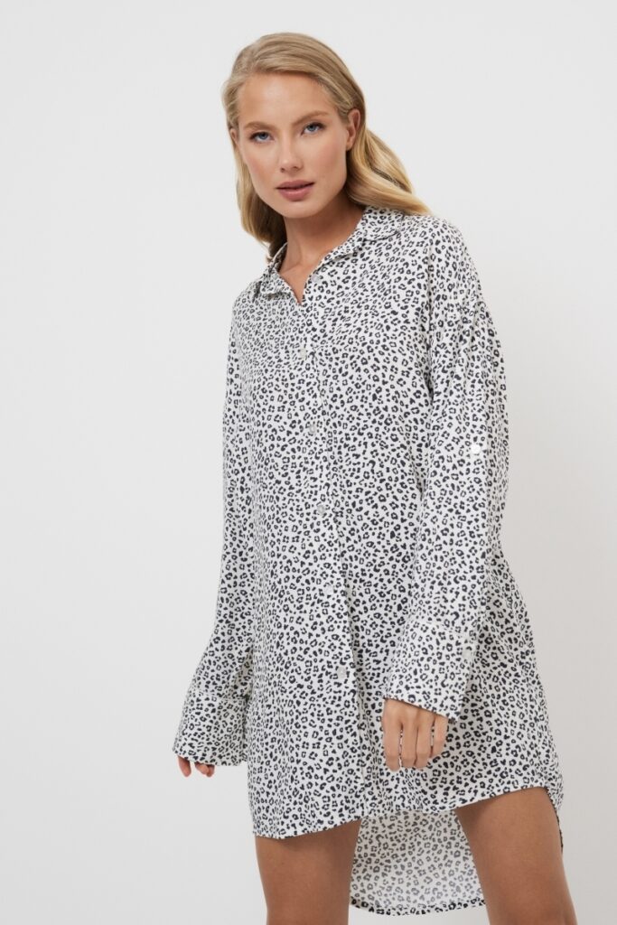 sku: BELLA | Brand: Aruelle  | Size: XSmall Small Medium Large XLarge XXLarge  | Colors: Серый  | Бренды Aruelle | Домашняя одежда Сорочки | Title: Сорочка BELLA
