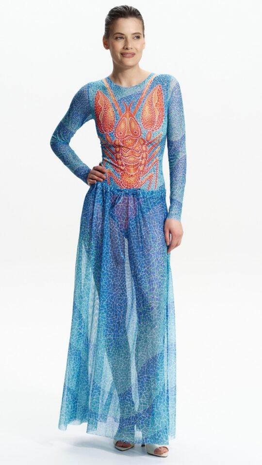 sku: 25000348 | Brand: RoDaSoleil  | Size: Onesize  | Colors: Цветной  | Бренды RoDaSoleil | Пляжная одежда | Title: Юбка ВОЛНА МОЗАИКА