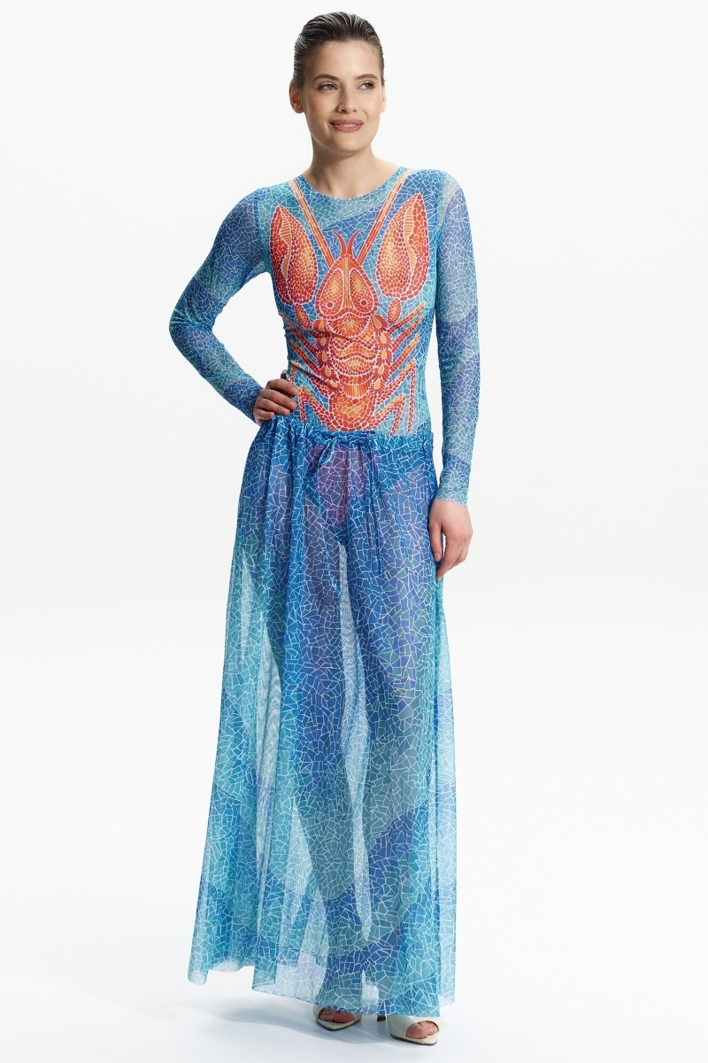 sku: 25000348 | Brand: RoDaSoleil  | Size: Onesize  | Colors: Цветной  | Бренды RoDaSoleil | Пляжная одежда | Title: Юбка ВОЛНА МОЗАИКА