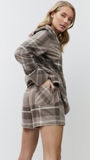 sku: ELODY | Brand: Aruelle  | Size: XSmall Small Medium Large XLarge XXLarge  | Colors: Мокко  | Бренды Aruelle | Домашняя одежда Пижамы | Title: Пижама с шортами ELODY