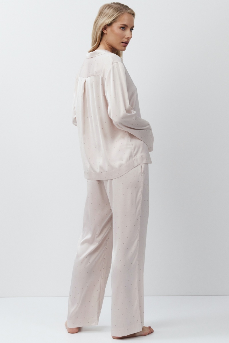 sku: GILIAN | Brand: Aruelle | Size: XSmall Small Medium Large XLarge | Colors: Светло-Розовый | Бренды Aruelle | Домашняя одежда Пижамы | Title: Пижама с брюками GILIAN