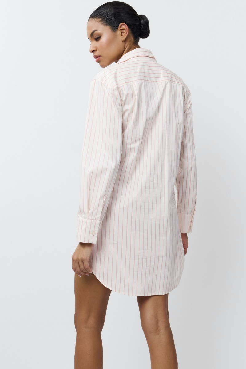 sku: ZEPHYR | Brand: Aruelle | Size: XSmall Small Medium Large XLarge XXLarge | Colors: Кремовый/Розовый | Бренды Aruelle | Домашняя одежда Сорочки | Title: Сорочка ZEPHYR