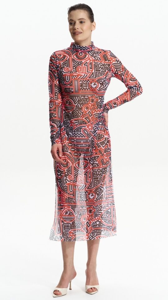 sku: 25004735 | Brand: RoDaSoleil  | Size: XSmall Small Medium Large XLarge  | Colors: Цветной  | Бренды RoDaSoleil | Пляжная одежда | Title: Платье - туника DOODLING