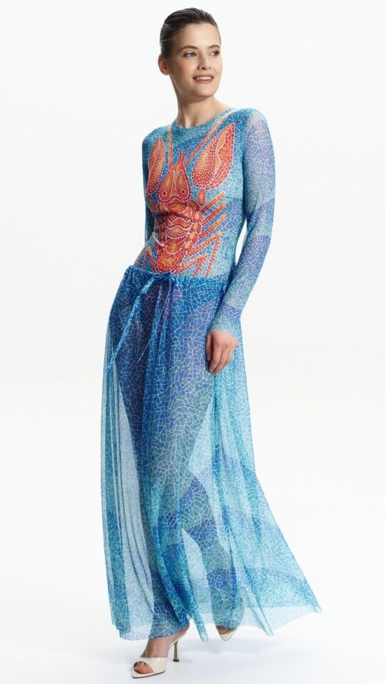 sku: 25000348 | Brand: RoDaSoleil  | Size: Onesize  | Colors: Цветной  | Бренды RoDaSoleil | Пляжная одежда | Title: Юбка ВОЛНА МОЗАИКА