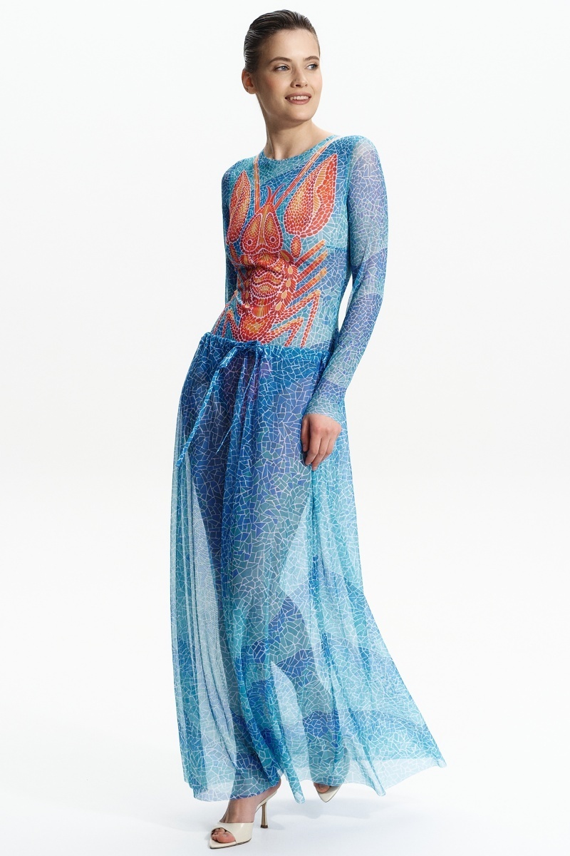 sku: 25000348 | Brand: RoDaSoleil  | Size: Onesize  | Colors: Цветной  | Бренды RoDaSoleil | Пляжная одежда | Title: Юбка ВОЛНА МОЗАИКА