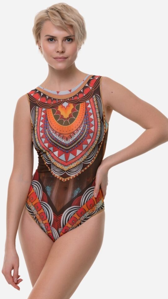 sku: 21001121 | Brand: RoDaSoleil  | Size: XSmall Small Medium Large XLarge  | Colors: Цветной  | Бренды RoDaSoleil | Купальники Слитные | Title: Слитный купальник АФРИКА