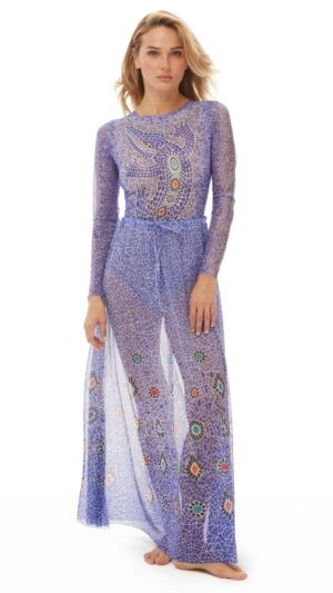 sku: 25000367 | Brand: RoDaSoleil  | Size: Onesize  | Colors: Лиловый  | Бренды RoDaSoleil | Пляжная одежда | Title: Юбка КРОКОДИЛ ЛИЛОВЫЙ