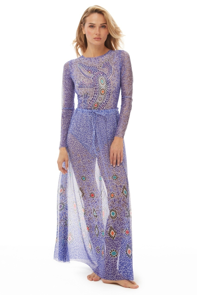 sku: 25000367 | Brand: RoDaSoleil  | Size: Onesize  | Colors: Лиловый  | Бренды RoDaSoleil | Пляжная одежда | Title: Юбка КРОКОДИЛ ЛИЛОВЫЙ