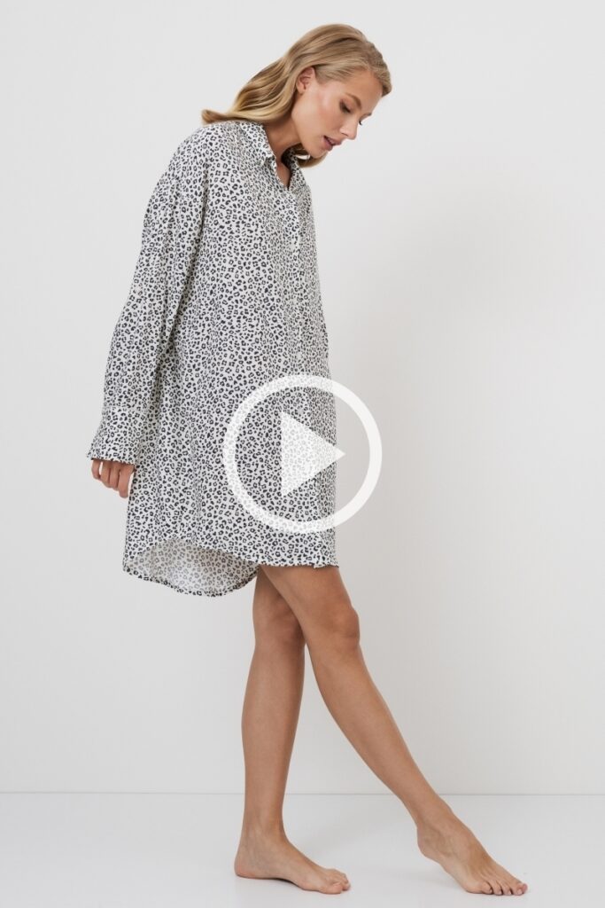 sku: BELLA | Brand: Aruelle  | Size: XSmall Small Medium Large XLarge XXLarge  | Colors: Серый  | Бренды Aruelle | Домашняя одежда Сорочки | Title: Сорочка BELLA
