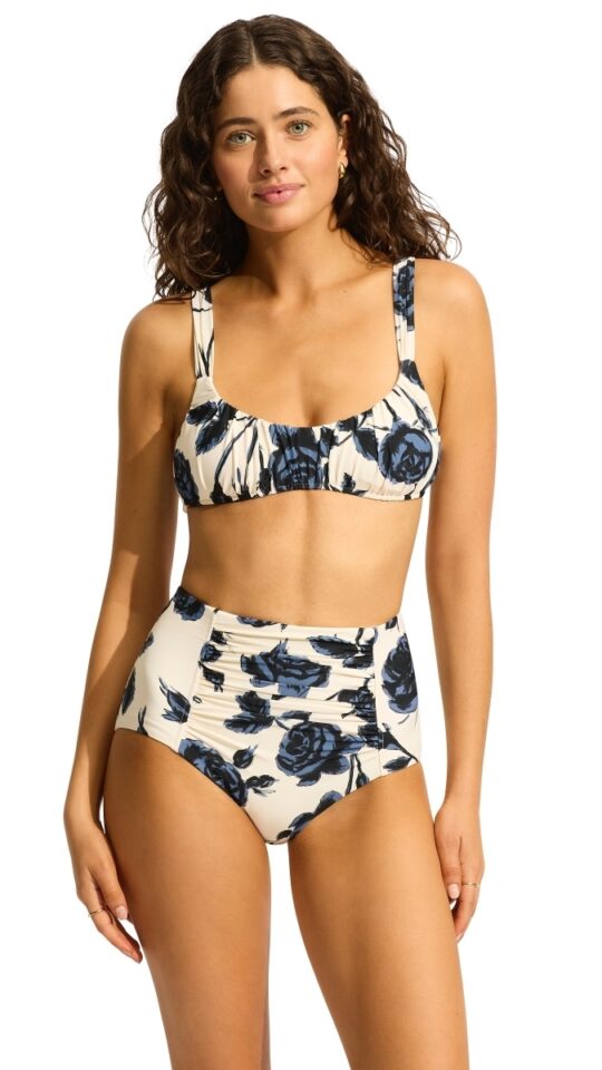 sku: 31543-234 | Brand: Seafolly  | Size: Small Medium Large  | Colors: Черный/экрю  | Бренды Seafolly | Купальники Раздельные | Title: Бралетт
