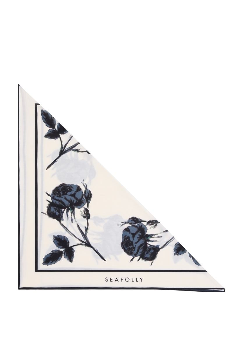 sku: 72146 | Brand: Seafolly  | Size: Onesize  | Colors: Черный/экрю  | Бренды Seafolly | Аксессуары | Title: Платок