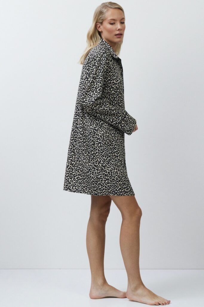 sku: LEONA | Brand: Aruelle  | Size: XSmall Small Medium Large XLarge XXLarge  | Colors: Леопард  | Бренды Aruelle | Домашняя одежда Сорочки | Title: Сорочка LEONA