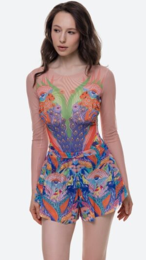 sku: 25001631 | Brand: RoDaSoleil  | Size: XSmall Small Medium Large  | Colors: Цветной  | Бренды RoDaSoleil | Пляжная одежда | Title: Шорты БРАЗИЛИЯ