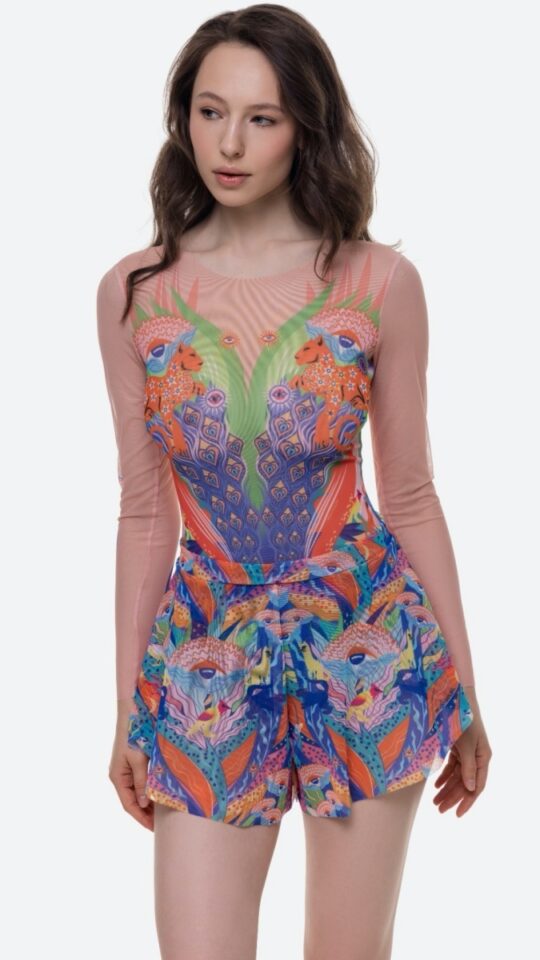 sku: 25001631 | Brand: RoDaSoleil  | Size: XSmall Small Medium Large  | Colors: Цветной  | Бренды RoDaSoleil | Пляжная одежда | Title: Шорты БРАЗИЛИЯ