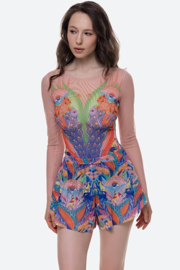 sku: 25001631 | Brand: RoDaSoleil  | Size: XSmall Small Medium Large  | Colors: Цветной  | Бренды RoDaSoleil | Пляжная одежда | Title: Шорты БРАЗИЛИЯ