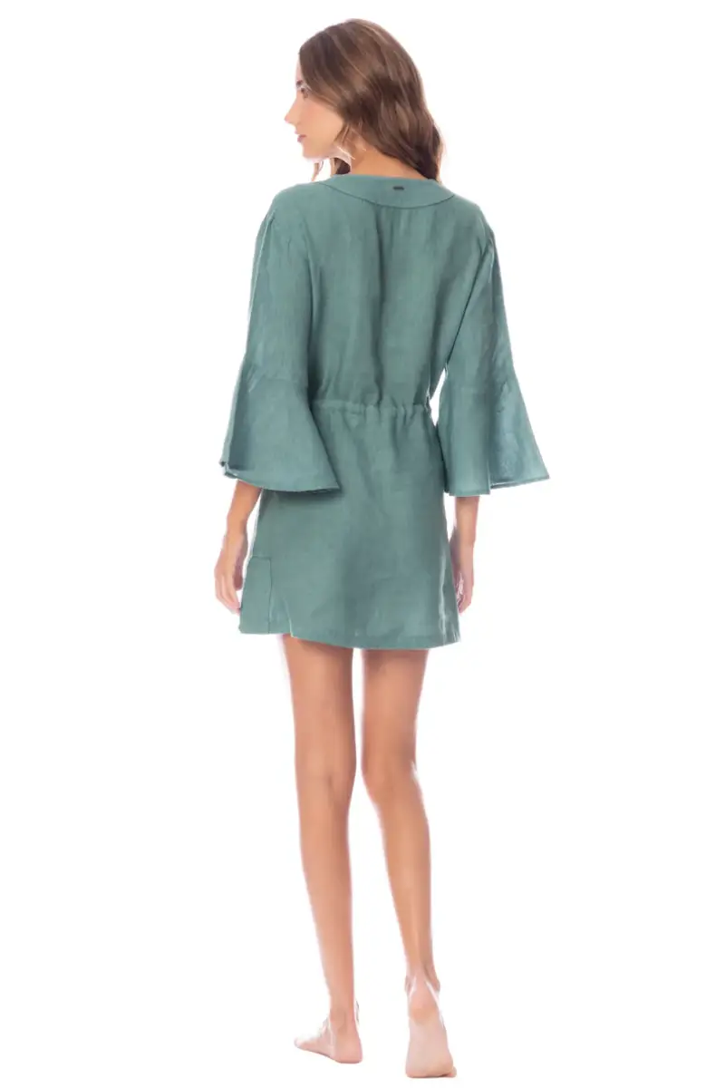 sku: PT1970CPO008 | Brand: Maaji  | Size: Medium Large  | Colors: Серо-зеленый  | Бренды Maaji | Пляжная одежда | Title: Платье EUCALYPTUS GREEN