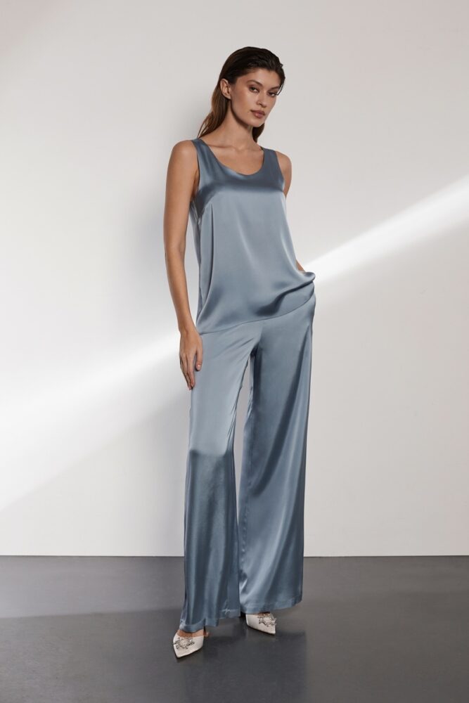 sku: 61818 | Brand: Laete  | Size: XSmall Small Medium Large XLarge XXLarge  | Colors: Светло-Коричневый Терракотовый Туманный голубой  | Бренды Laete | Пляжная одежда | Title: Топ