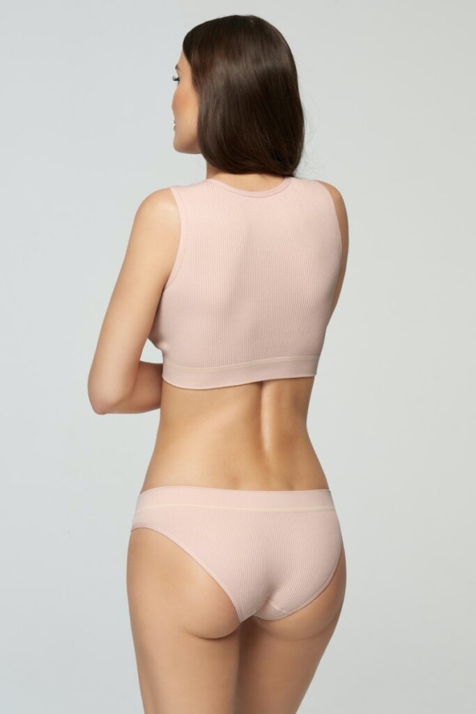 sku: S23-0766-TPS-SY | Brand: Marc Andre  | Size: 36 38 40 42  | Colors: Розовый  | Бренды Marc&Andre | Бюстгальтер Нижнее белье Топ | Title: Топ DAILY JOY
