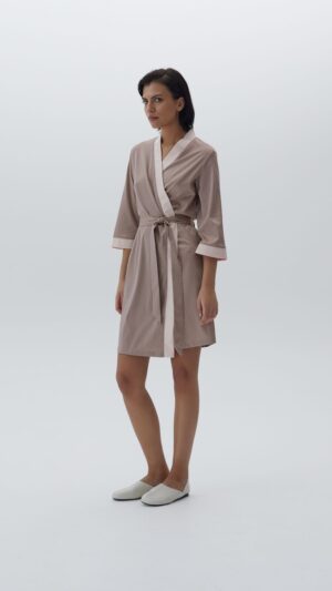 sku: 60300-1 | Brand: Laete  | Size: XSmall Small Medium Large  | Colors: Пыльно-розовый  | Бренды Laete | Домашняя одежда Халаты | Title: Халат