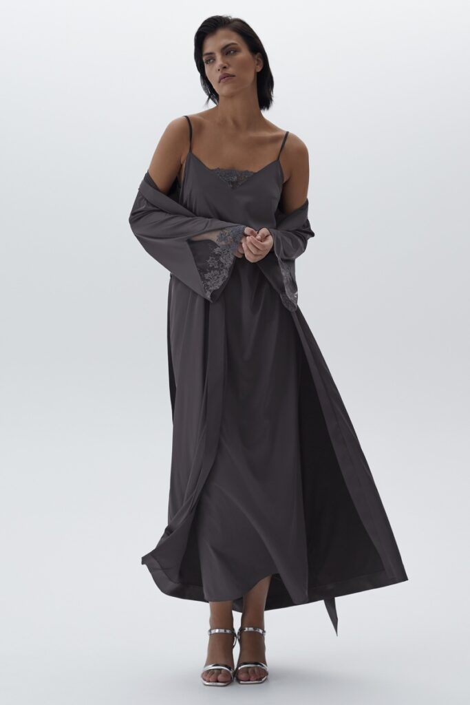 sku: 60595 | Brand: Laete  | Size: Small Medium Large XLarge  | Colors: Серый  | Бренды Laete | Домашняя одежда Сорочки | Title: Сорочка