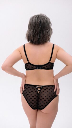 sku: 165087 | Brand: Rose&Petal  | Size: XSmall Small Medium Large XLarge XXLarge  | Colors: Черный  | Бренды Rose&Petal | Трусы Нижнее белье Слипы | Title: Слипы FLIRT