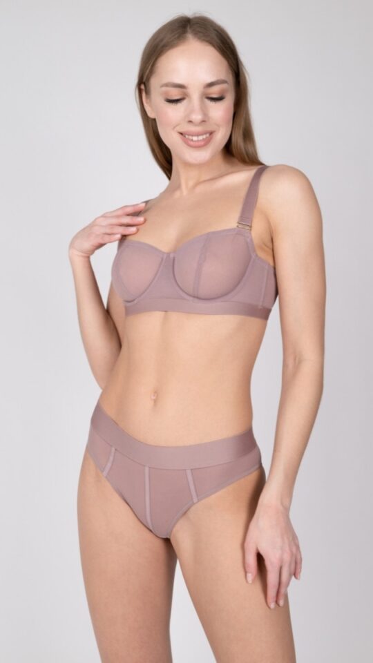 sku: 18074 | Brand: Rose&Petal  | Size: 65 D 65 E 65 F 70 B 70 C 70 D 70 E 70 F 75 B 75 C 75 D 75 E 75 F 80 B 80 C 80 D 80 E 80 F 85 B 85 C 85 D 85 E  | Colors: Золотистый Загар Серо-зеленый Серо-коричневый Черный  | Бренды Rose&Petal | Бюстгальтер Нижнее белье Балконет | Title: Балконет TULLE GRAPHIQUE