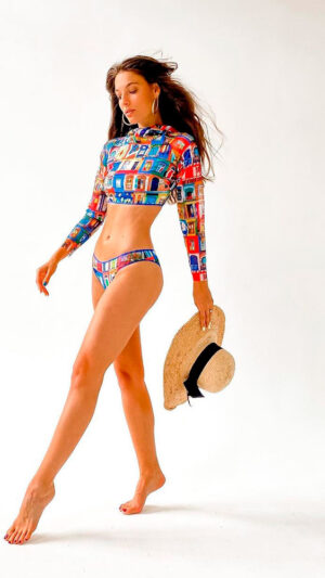 sku: 19006664 | Brand: Roda Soleil  | Size: XSmall Small Medium Large XLarge  | Colors: Цветной  | Бренды RoDa Soleil | Купальники Раздельные | Пляжная одежда | Title: Бомбер Дублин