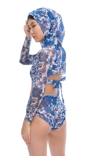 sku: 23269940 | Brand: Roda Soleil  | Size: XSmall Small Medium Large XLarge  | Colors: Синий  | Бренды RoDa Soleil | Купальники Раздельные | Title: Бомбер ГРАНАТЫ СИНИЕ