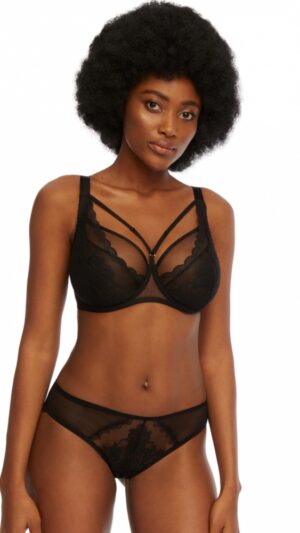 sku: 768/3-B | Brand: Kinga  | Size: XSmall Small Medium Large XLarge XXLarge  | Colors: Светло-бежевый Черный  | Бренды KINGA  | Трусы Нижнее белье Бразильяна | Title: Бразильяна ALICE